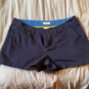 Navy blue shorts size 12